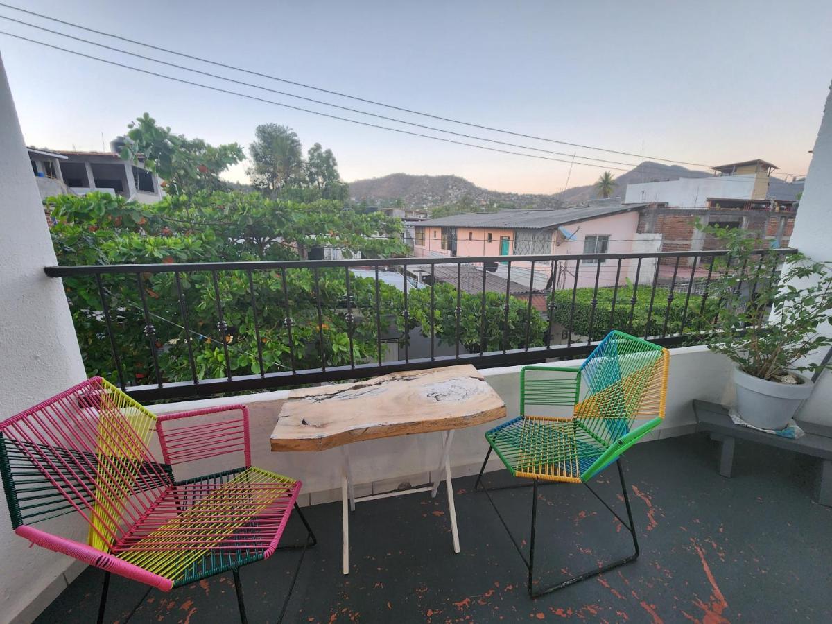 Lovely Studio Apartment With Balcony Ac & Wi-Fi, Minutes From Downtown! Zihuatanejo Dış mekan fotoğraf